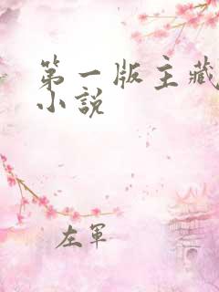 第一版主藏经阁小说