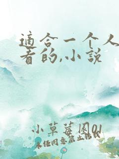 适合一个人偷偷看的,小说