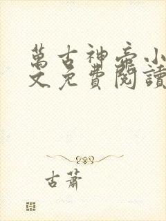 万古神帝小说全文免费阅读无弹窗