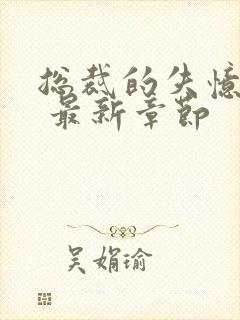 总裁的失忆甜妻 最新章节