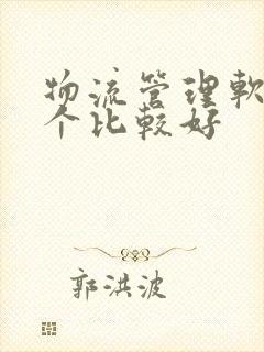 物流管理软件哪个比较好