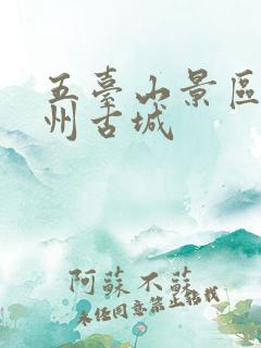 五台山景区到忻州古城