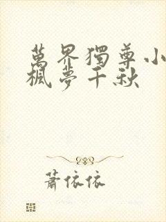 万界独尊小说林枫梦千秋