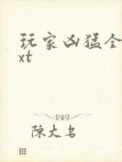 玩家凶猛全集txt