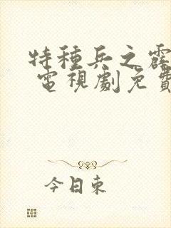 特种兵之霹雳火 电视剧免费看