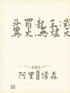 斗罗龙王:武魂异火,无烬天尊免费阅读