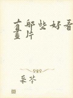 有哪些好看的动画片