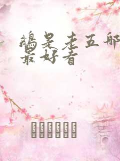 鹅是老五哪本书最好看