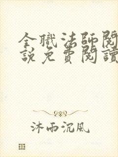 全职法师阅读小说免费阅读