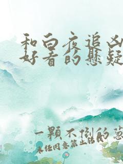 和白夜追凶一样好看的悬疑电视剧