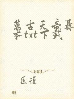 万古天帝聂天全本txt下载