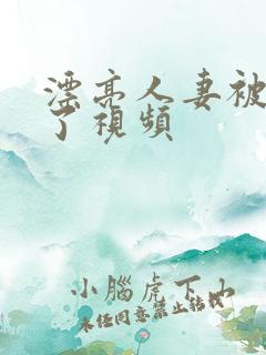 漂亮人妻被公强了视频