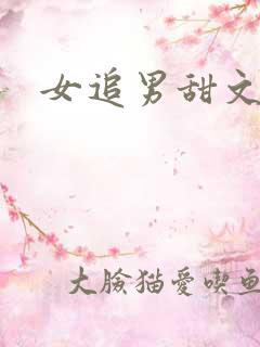 女追男甜文古言