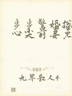 步步惊婚总裁的心尖前妻免费阅读