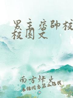 男主痞帅校霸的校园文