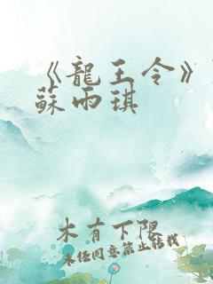 《龙王令》陈平苏雨琪