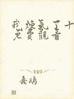 我炼气了十万年免费观看