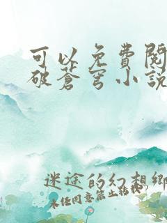 可以免费阅读斗破苍穹小说的软件