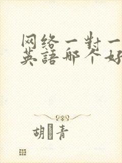 网络一对一辅导英语哪个好