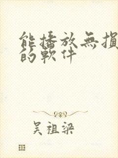 能播放无损音乐的软件