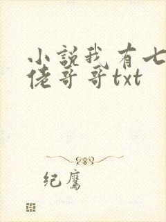 小说我有七个大佬哥哥txt