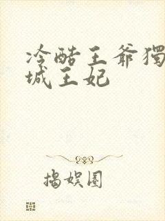 冷酷王爷独宠倾城王妃