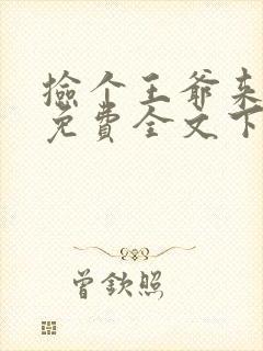 捡个王爷来种田免费全文下载