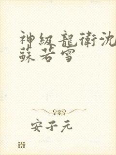 神级龙卫沈浪与苏若雪