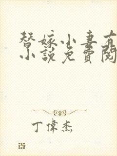 替嫁小妻有点甜小说免费阅读全文