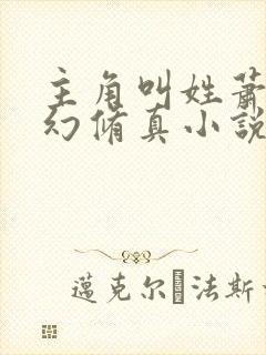 主角叫姓萧的玄幻修真小说