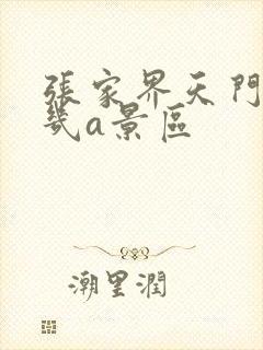 张家界天门山是几a景区