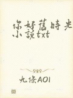 你好旧时光原著小说txt