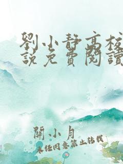 刘小静高校长小说免费阅读