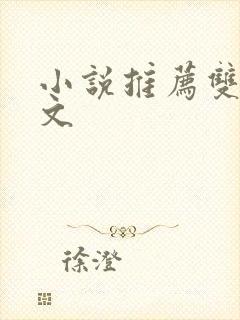 小说推荐双男主文