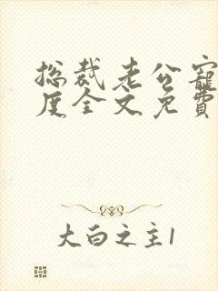 总裁老公宠妻无度全文免费