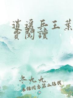 逍遥兵王叶辰免费阅读