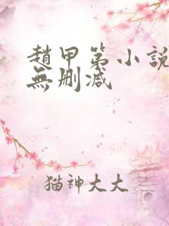 赵甲第小说全文无删减