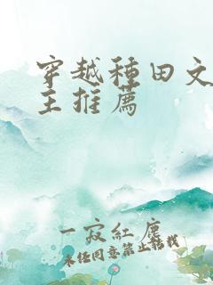 穿越种田文双男主推荐