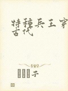 特种兵王穿越回古代