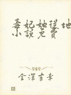 毒妃她从地狱来小说免费