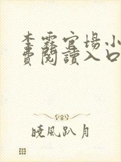 李霖官场小说免费阅读入口