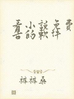 看小说免费无广告的软件