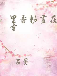 里番动画在线观看