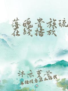 落魄贵族琉璃川在线播放