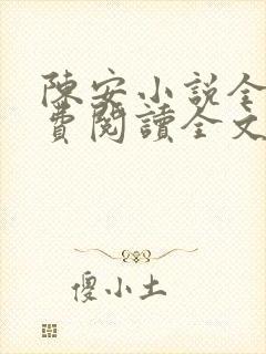 陈安小说全文免费阅读全文