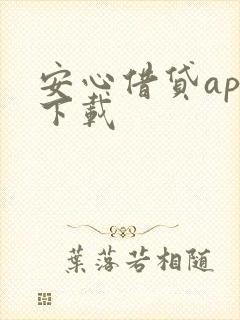 安心借贷app下载