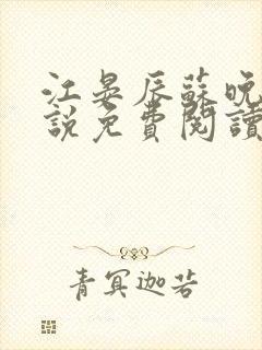 江晏辰苏晚卿小说免费阅读最新章节