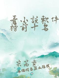 看小说软件排行榜前十名