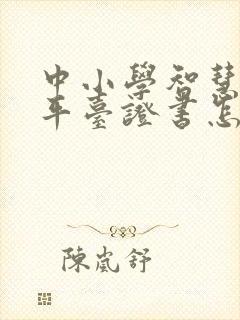 中小学智慧教育平台证书怎么下载