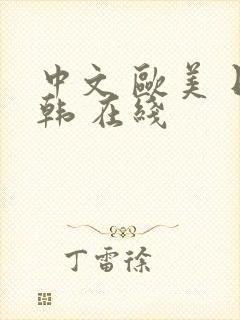 中文 欧美 日韩 在线